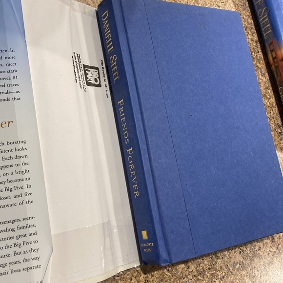 2 Danielle Steel Hardcover Books Forever Friends & Amazing Grace - Picture 13 of 17